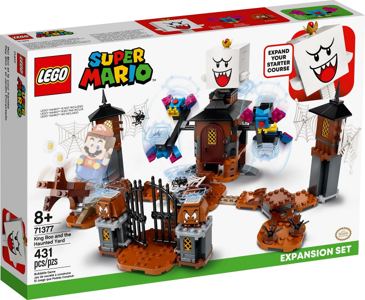 71377 King Boo and the Haunted Yard - Expansion Set (Retired) LEGO Super Mario product image 1, provided for visual