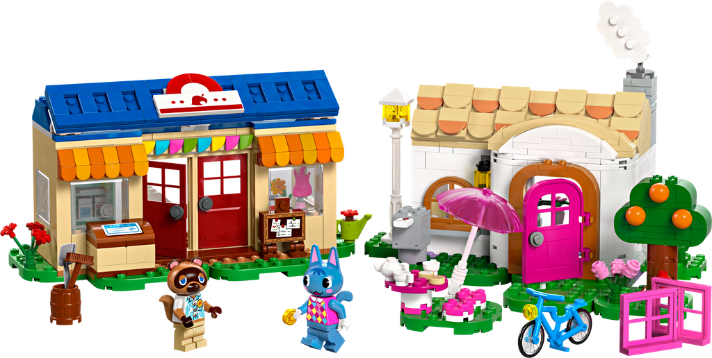 77050 Nook's Cranny & Rosie's House (Retired) LEGO Animal Crossing product image 3, provided for visual reference and