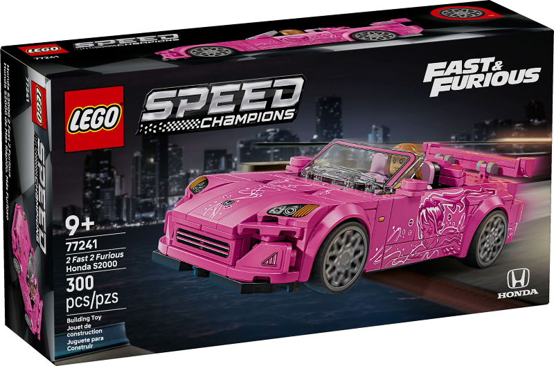 77241 2 Fast 2 Furious Honda S2000 (Retired) LEGO Speed Champions product image 1, provided for visual reference and product