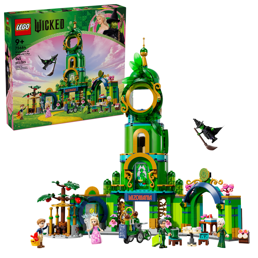 75684 Welcome to Emerald City (Retired) LEGO Wicked product image 2, provided for visual reference and product detail review