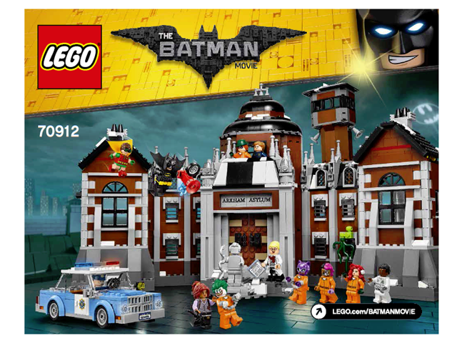 70912 Arkham Asylum (Used) LEGO The LEGO Batman Movie product image 2, provided for visual reference and product detail