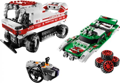 8184 Twin X-treme RC (Retired) LEGO Racers product image 2, provided for visual reference and product detail review