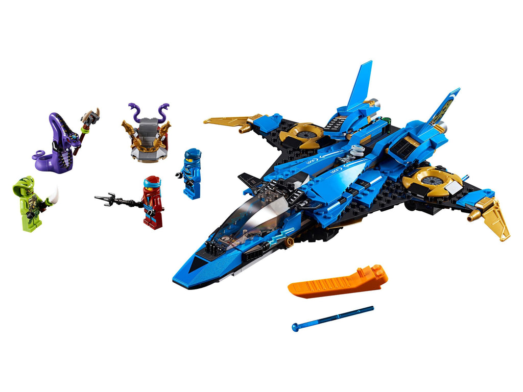 70668 Jay's Storm Fighter (Retired) LEGO Ninjago product image 2, provided for visual reference and product detail review