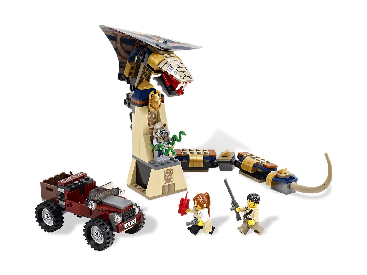 7325 Cursed Cobra Statue (Retired) LEGO Pharaohs Quest product image 2, provided for visual reference and product detail