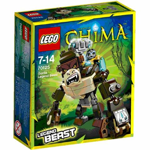 70125 Gorilla Legend Beast (Retired) LEGO Legends of Chima product image 1, provided for visual reference and product detail
