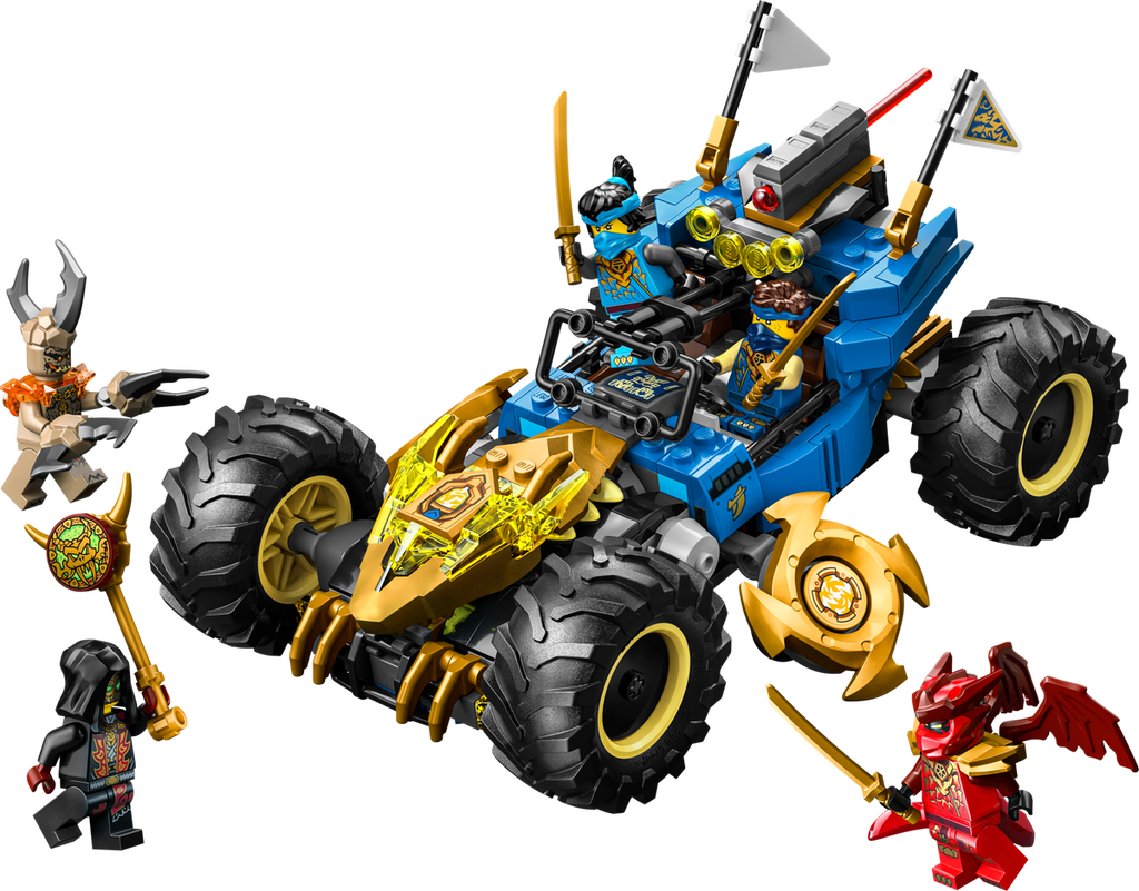 71856 Jay's Transforming Car (Retired) LEGO Ninjago product image 3, provided for visual reference and product detail review
