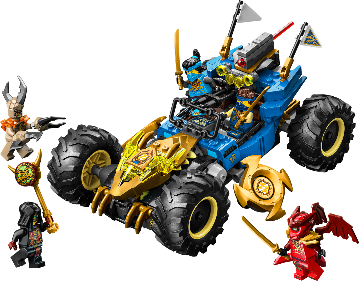 71856 Jay's Transforming Car (Retired) LEGO Ninjago product image 3, provided for visual reference and product detail review