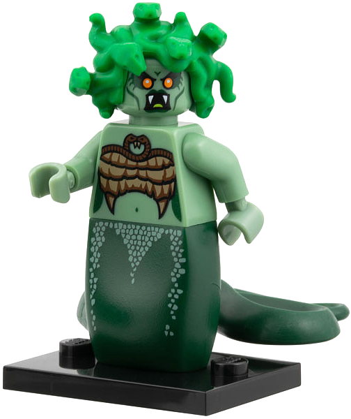 Medusa - Series 10 Collectible Minifigure (col10-2) product image 1, provided for visual reference and product detail review