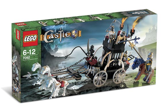 7092 Skeletons' Prison Carriage (Retired) LEGO Castle product image 1, provided for visual reference and product detail