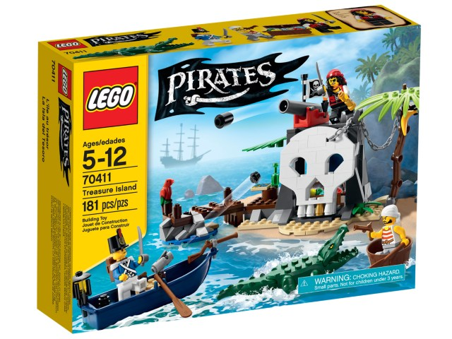 70411 Treasure Island (Retired) LEGO Pirates product image 1, provided for visual reference and product detail review