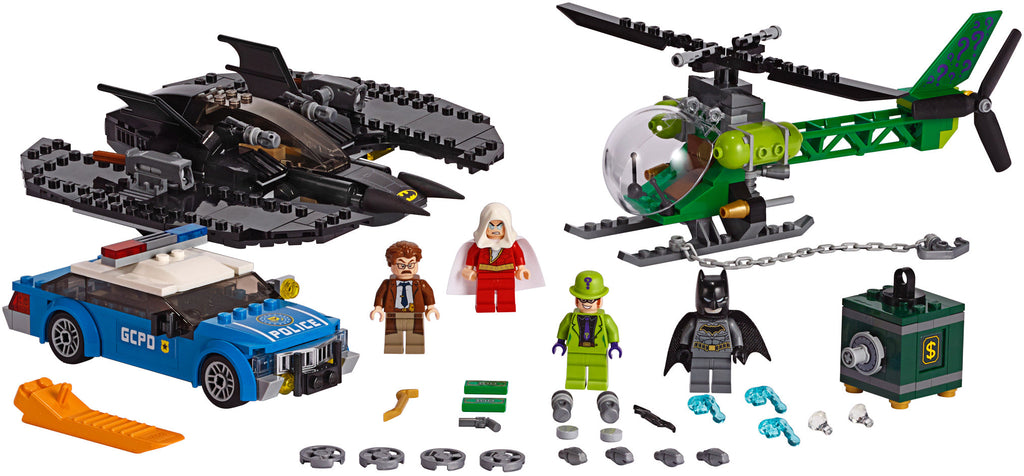 76120 Batwing and The Riddler Heist (Retired) LEGO Super Heroes product image 2, provided for visual reference and product