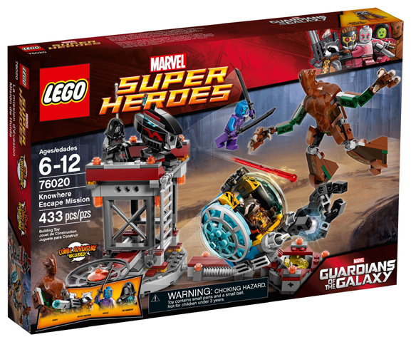 76020 Knowhere Escape Mission (Retired) LEGO Super Heroes product image 1, provided for visual reference and product detail