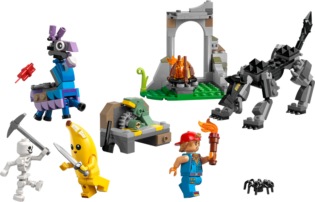 77075 Peely & Sparkplug's Camp (Retired) LEGO Fortnite product image 3, provided for visual reference and product detail