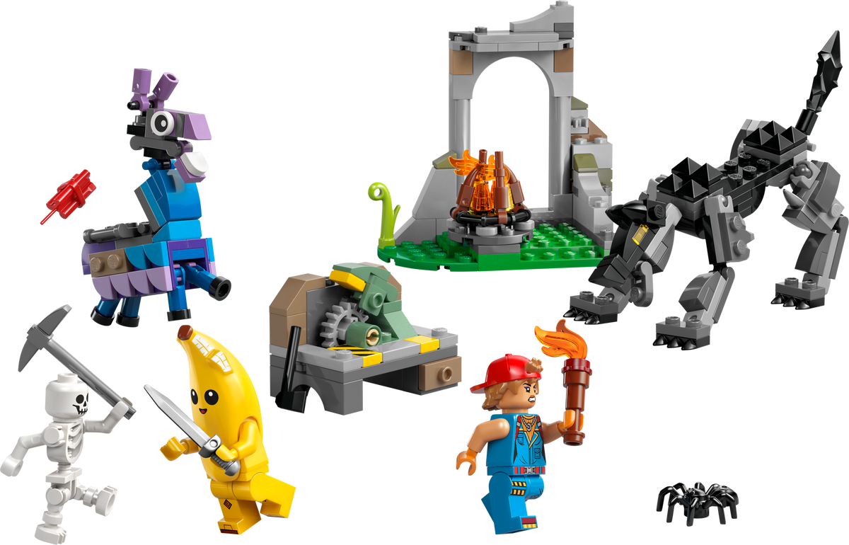 77075 Peely & Sparkplug's Camp (Retired) LEGO Fortnite product image 3, provided for visual reference and product detail
