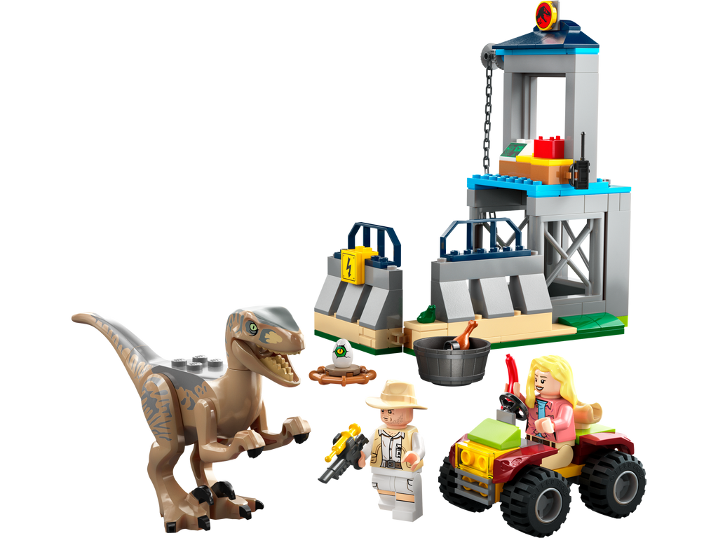 76957 Velociraptor Escape (Retired) LEGO Jurassic World product image 2, provided for visual reference and product detail