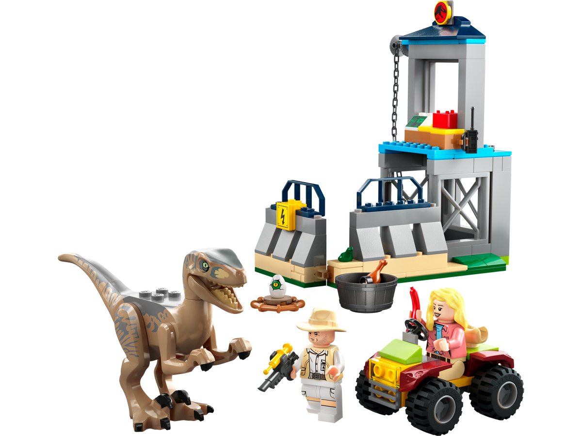 76957 Velociraptor Escape (Retired) LEGO Jurassic World product image 2, provided for visual reference and product detail