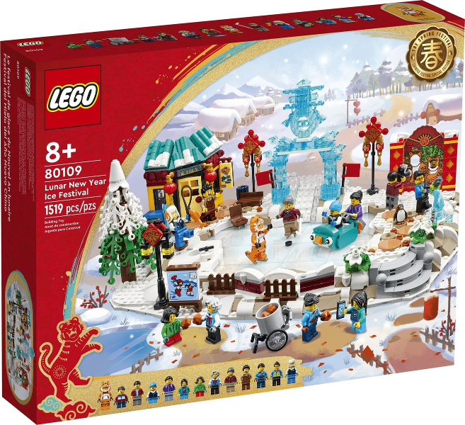 80109 Lunar New Year Ice Festival (Retired) LEGO Seasonal product image 1, provided for visual reference and product detail