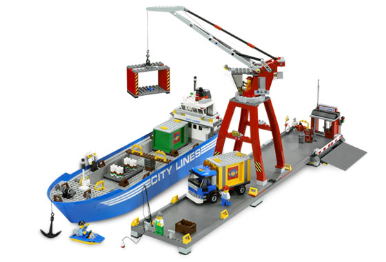 7994 City Harbor (Retired) LEGO City product image 2, provided for visual reference and product detail review