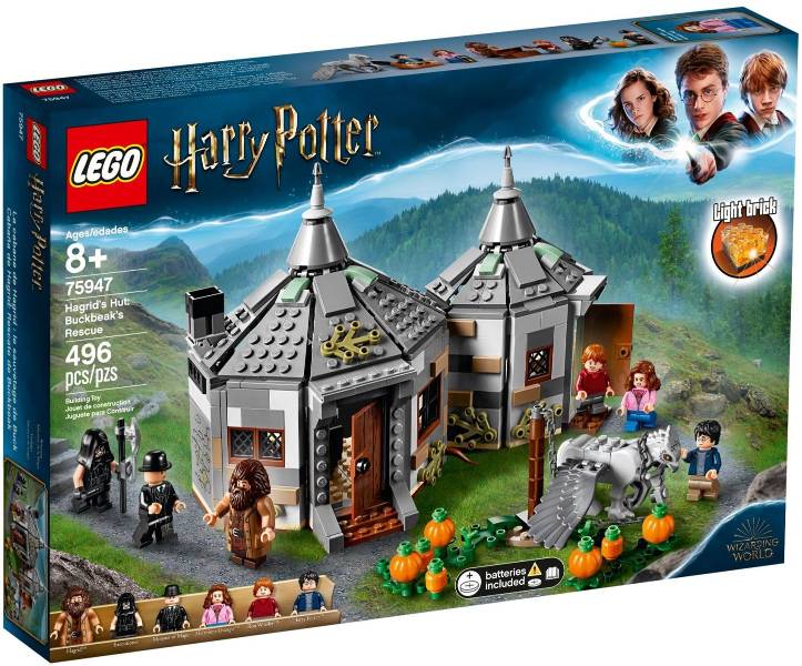75947 Hagrid's Hut: Buckbeak's Rescue (Retired) LEGO Harry Potter product image 1, provided for visual reference and product