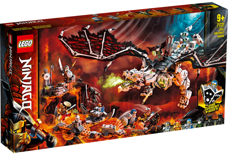 71721 Skull Sorcerer's Dragon (Retired) LEGO Ninjago product image 1, provided for visual reference and product detail review