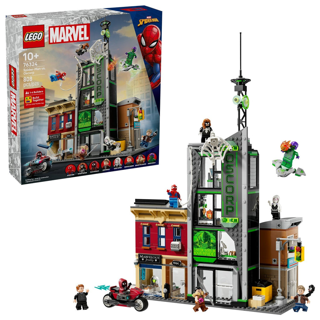 76324 Spider-Man vs. Oscorp (Retired) LEGO Super Heroes product image 2, provided for visual reference and product detail
