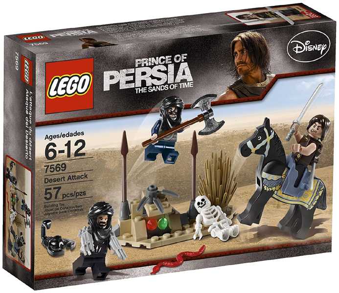 7569 Desert Attack (Retired) LEGO Prince of Persia product image 1, provided for visual reference and product detail review