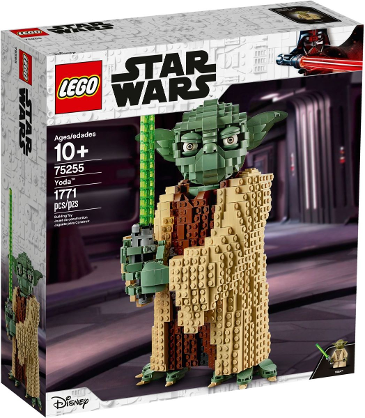75255 Yoda (Retired) LEGO Star Wars product image 1, provided for visual reference and product detail review
