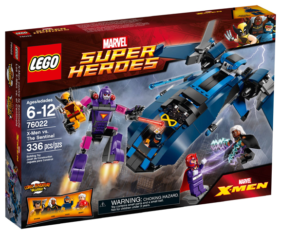 76022 X-Men vs. The Sentinel (Retired) LEGO Super Heroes product image 1, provided for visual reference and product detail