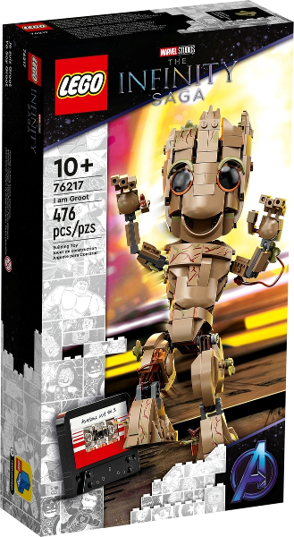 76217 I am Groot (Retired) LEGO Super Heroes product image 1, provided for visual reference and product detail review