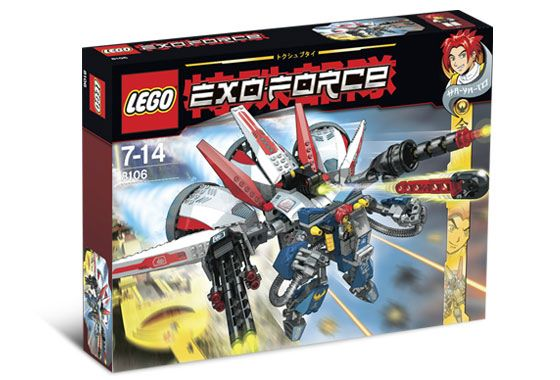 8106 Aero Booster (Retired) LEGO Exo-Force product image 1, provided for visual reference and product detail review