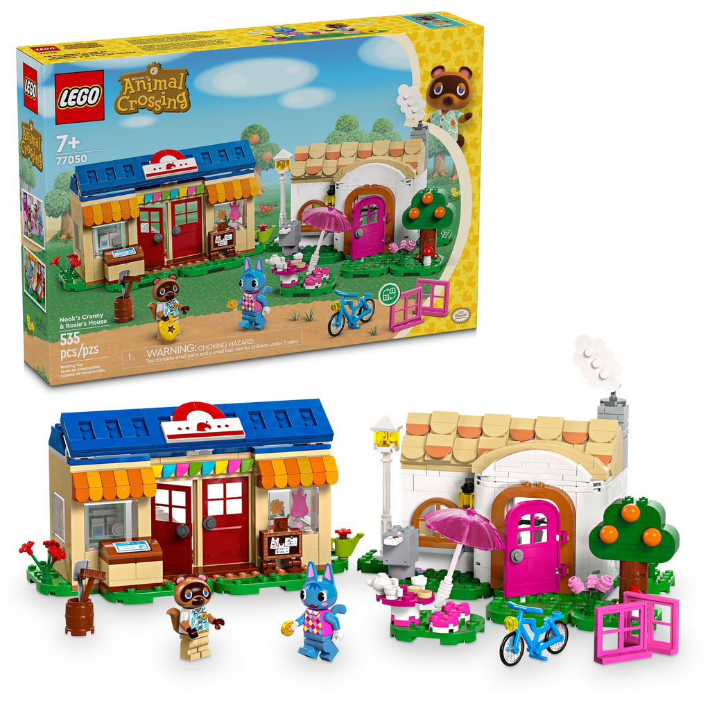 77050 Nook's Cranny & Rosie's House (Retired) LEGO Animal Crossing product image 2, provided for visual reference and