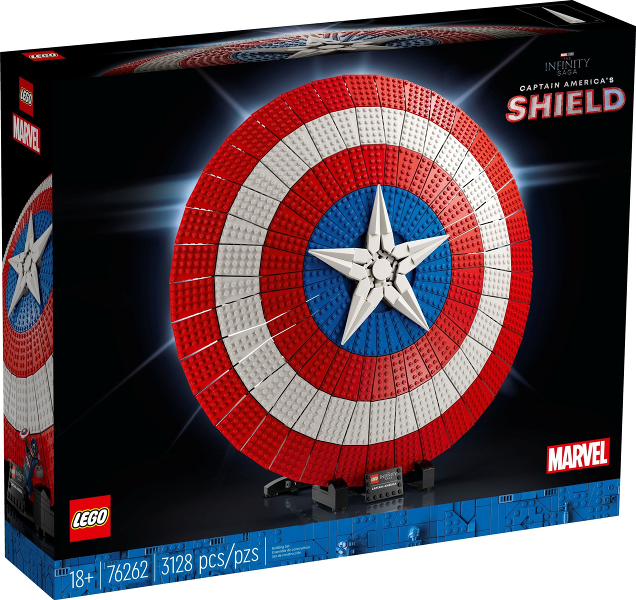 76262 Captain America's Shield (Retired) LEGO Super Heroes product image 1, provided for visual reference and product detail