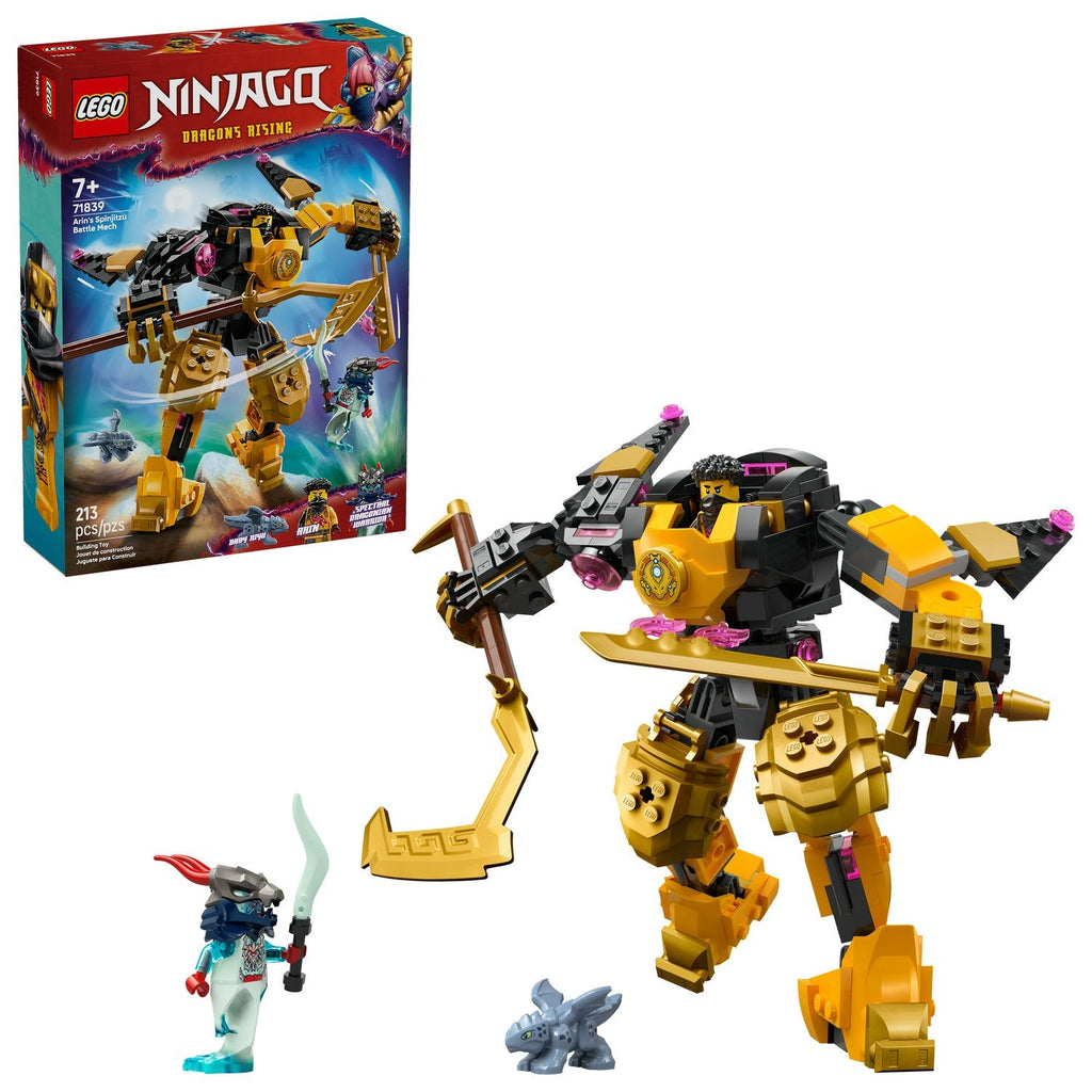 71839 Arin's Spinjitzu Battle Mech (Retired) LEGO Ninjago product image 2, provided for visual reference and product detail