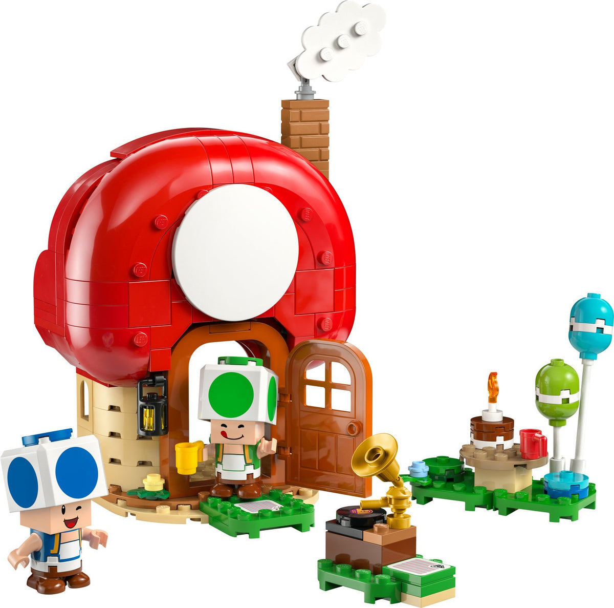 72041 Party at Toad's House - Expansion Set (Retired) LEGO Super Mario product image 3, provided for visual reference and