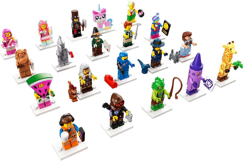 Dorothy Gale & Toto - The LEGO Movie Series 2 Collectible Minifigure (coltlm2-16) product image 2, provided for visual