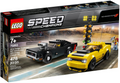 75893 2018 Dodge Challenger SRT Demon and 1970 Dodge Charger R/T (Retired) LEGO Speed Champions product image 1, provided