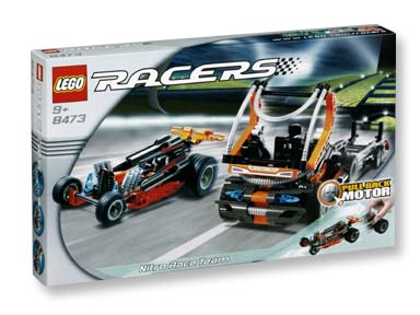 8473 Nitro Race Team (Retired) LEGO Racers product image 1, provided for visual reference and product detail review