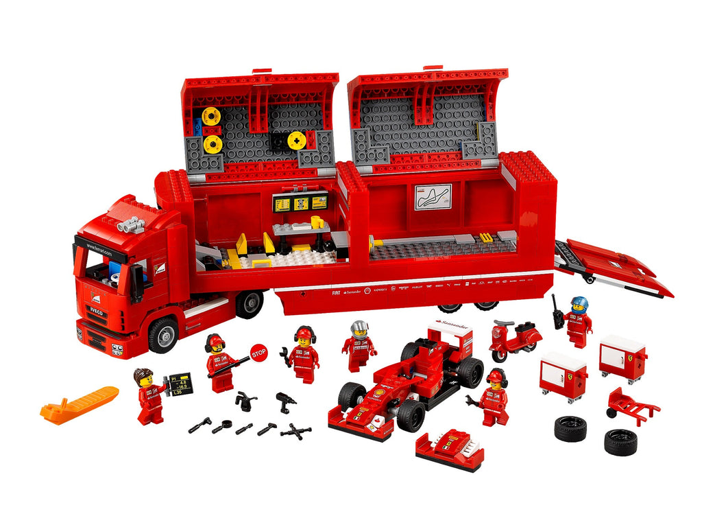 75913 F14 T & Scuderia Ferrari Truck (Retired) LEGO Speed Champions product image 2, provided for visual reference and
