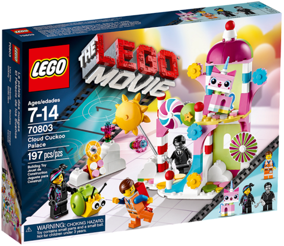 70803 Cloud Cuckoo Palace (Retired) LEGO The LEGO Movie product image 1, provided for visual reference and product detail
