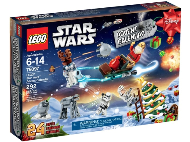 75097 Star Wars Advent Calendar (2015) (Retired) LEGO Star Wars product image 1, provided for visual reference and product