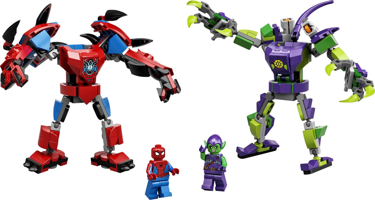 76219 Spider-Man & Green Goblin Mech Battle (Retired) LEGO Super Heroes product image 2, provided for visual reference and