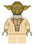 Yoda - Olive Green, Open Robe with Large Creases, Neck Bracket (sw0471) product image 1, provided for visual reference and