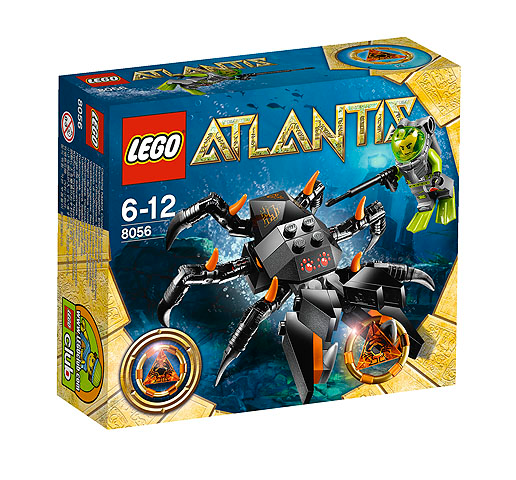 8056 Monster Crab Clash (Retired) LEGO Atlantis product image 1, provided for visual reference and product detail review