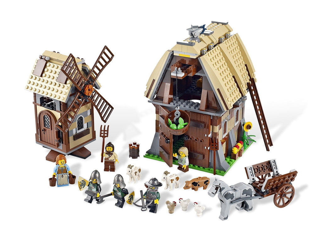 7189 Mill Village Raid (Retired) LEGO Castle product image 2, provided for visual reference and product detail review