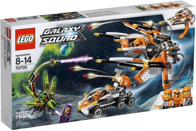 70705 Bug Obliterator (Retired) LEGO Space product image 1, provided for visual reference and product detail review
