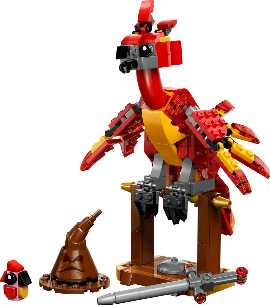 76448 Fawkes: Dumbledore's Phoenix (Retired) LEGO Harry Potter product image 3, provided for visual reference and product