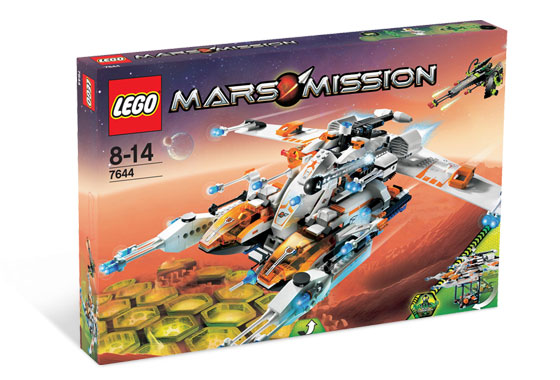 7644 MX-81 Hypersonic Operations Aircraft (Retired) LEGO Space product image 1, provided for visual reference and product