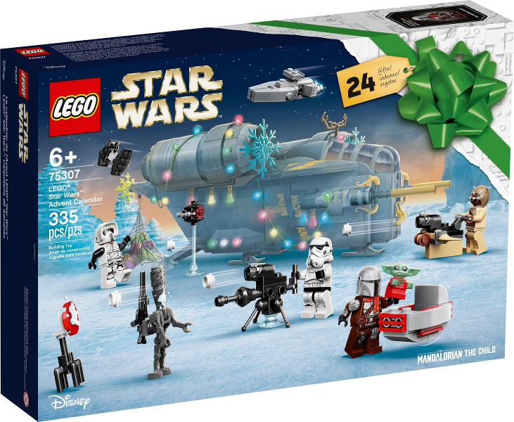 75307 Star Wars Advent Calendar (2021) (Retired) LEGO Star Wars product image 1, provided for visual reference and product