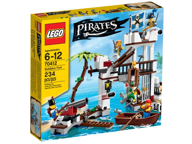 70412 Soldiers Fort (Retired) LEGO Pirates product image 1, provided for visual reference and product detail review