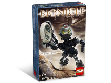 8609 Tehutti (Retired) LEGO BIONICLE product image 1, provided for visual reference and product detail review